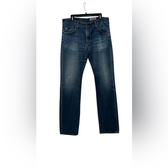 Mens AG Light Medium Blue denim Jeans, size 34 - Picture 4 of 9